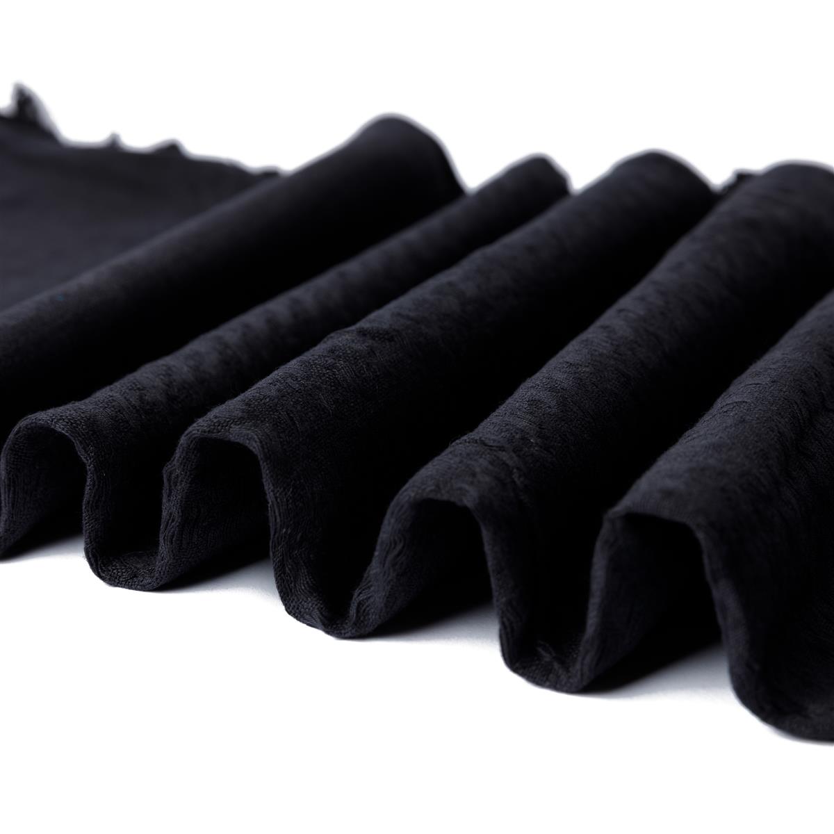 Palästinensertuch Shemagh Kufiya in Schwarz Schwarz - Wild-Clothing