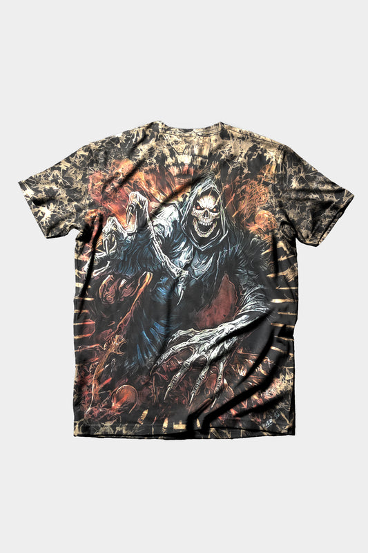 Tie-Dye mit Death is coming T-Shirt - Wild-Clothing