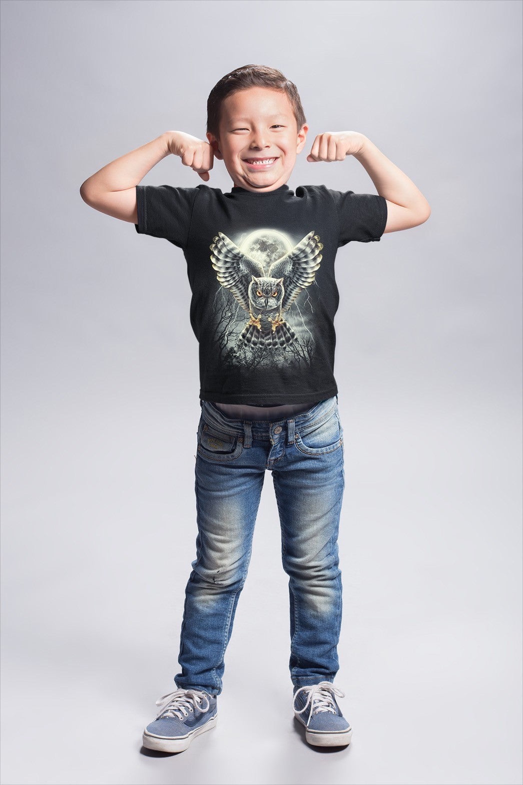 Eule Kinder T-Shirt - Wild-Clothing