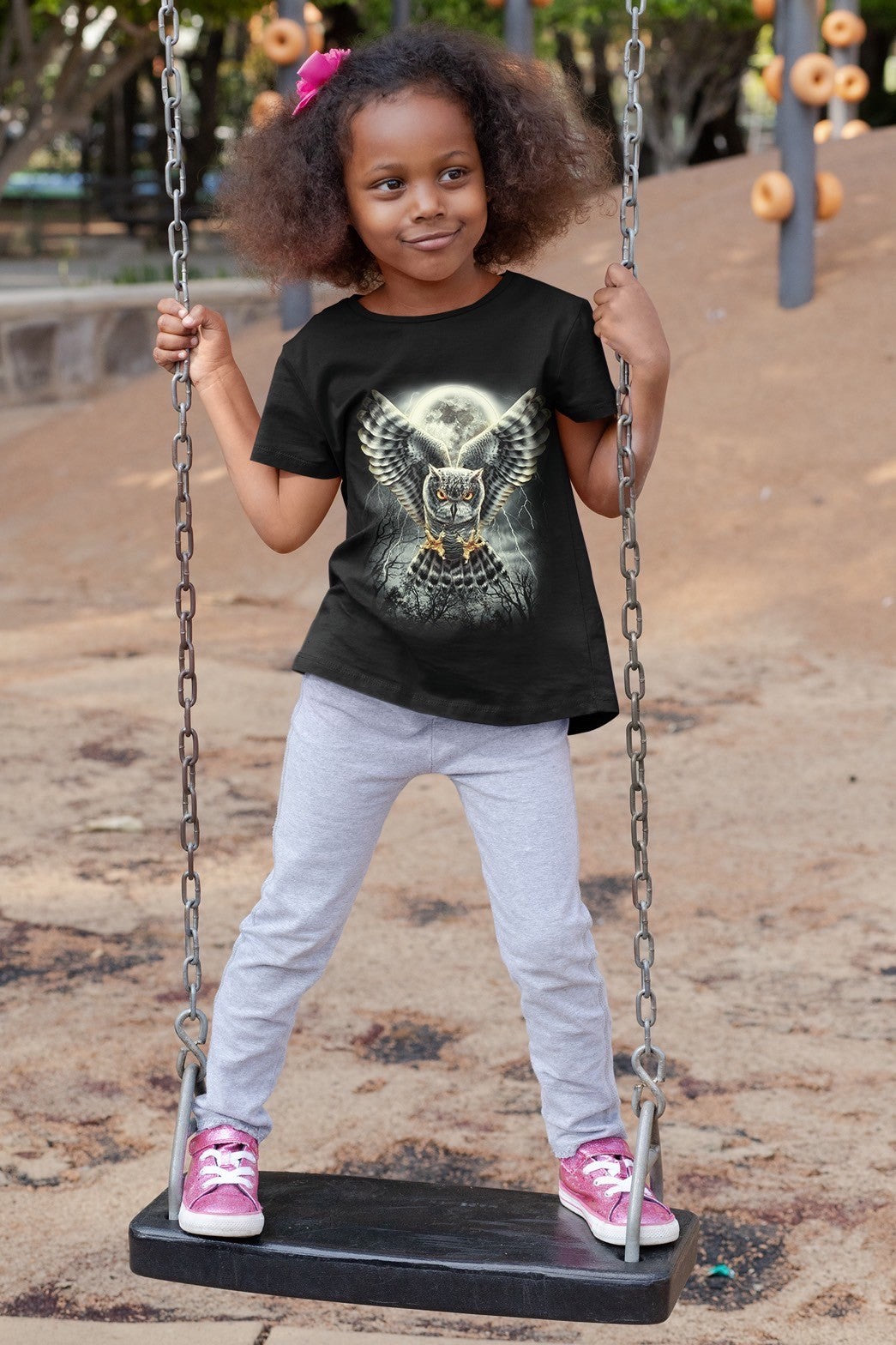 Eule Kinder T-Shirt - Wild-Clothing