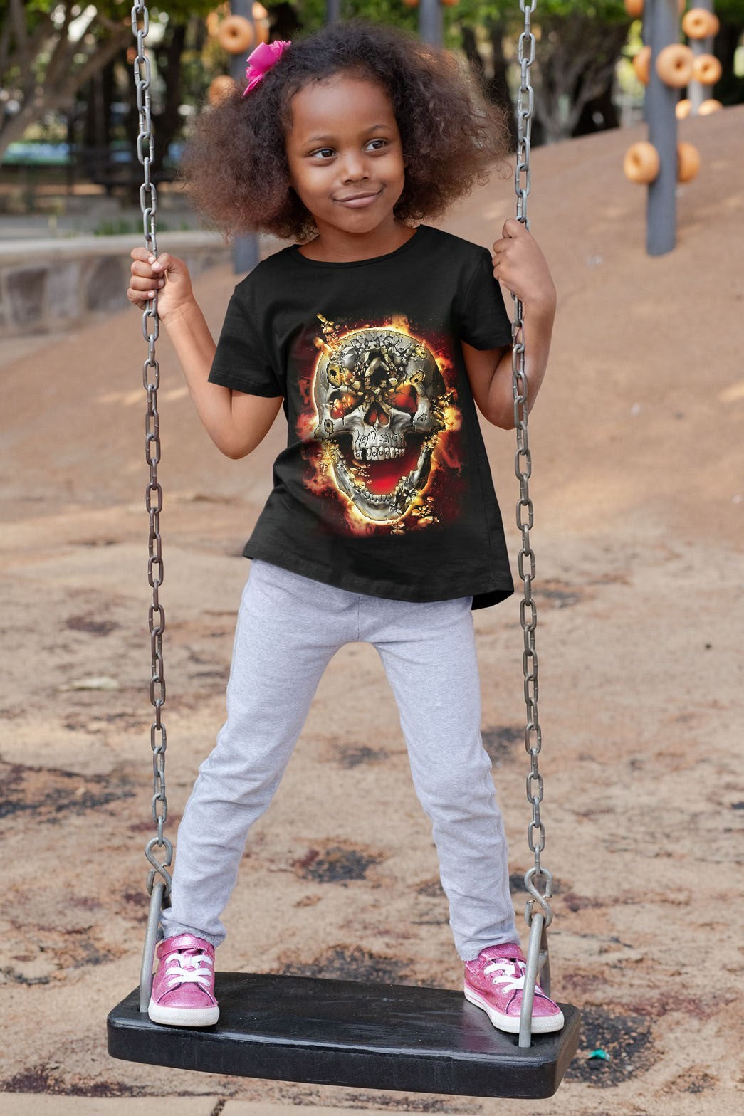 Head Shot Kinder T-Shirt - Wild-Clothing