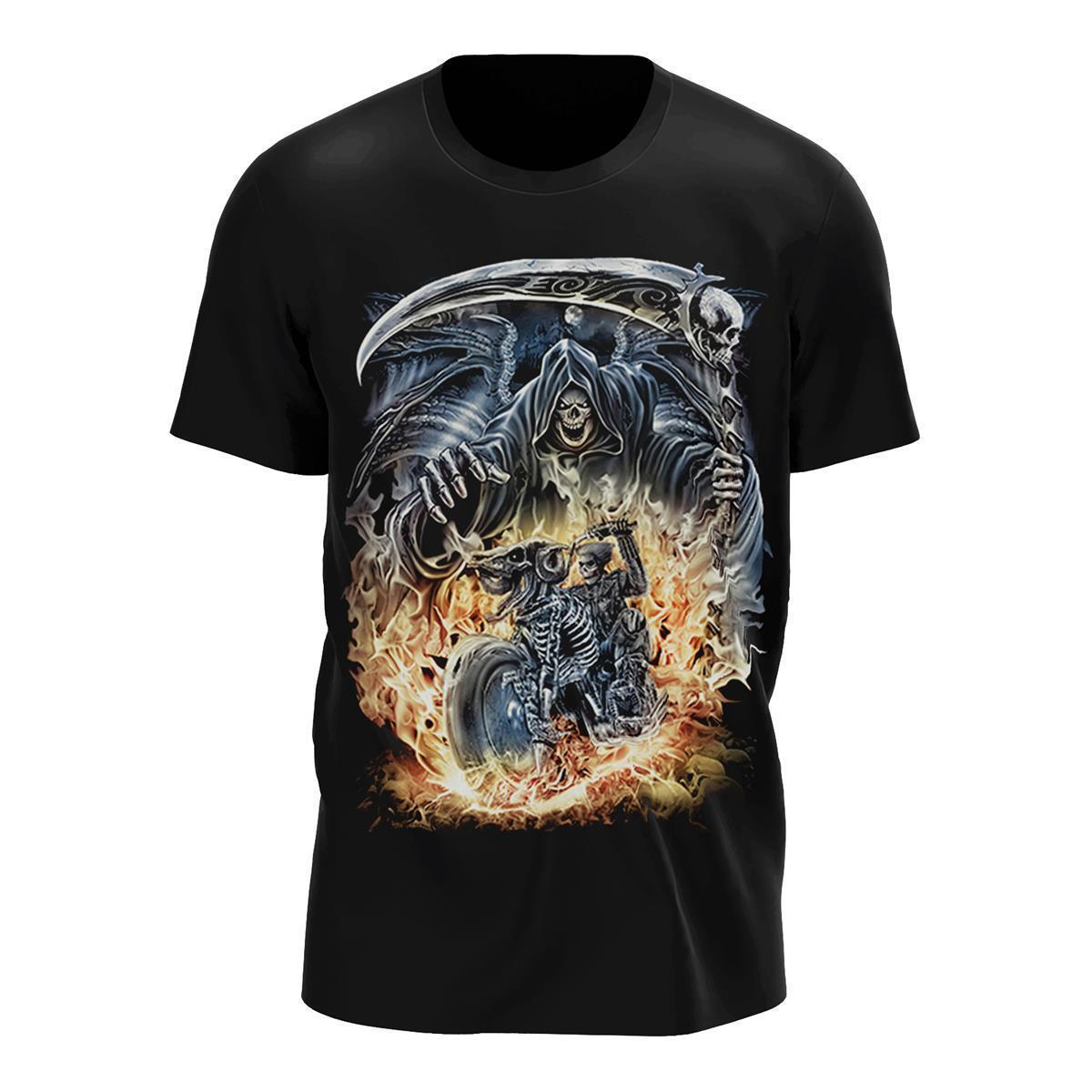 Raser Death Biker T-Shirt - Wild-Clothing
