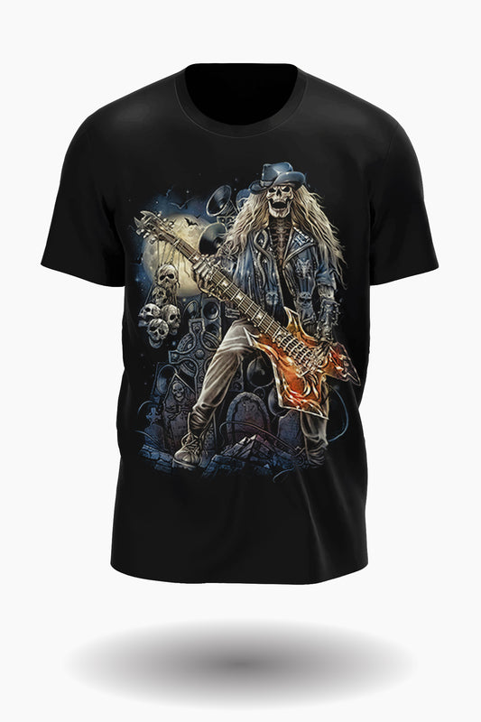 Sensenmann Rockt im Krematorium T-Shirt - Wild-Clothing