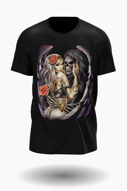 Reaper und La catrina T-Shirt - Wild-Clothing