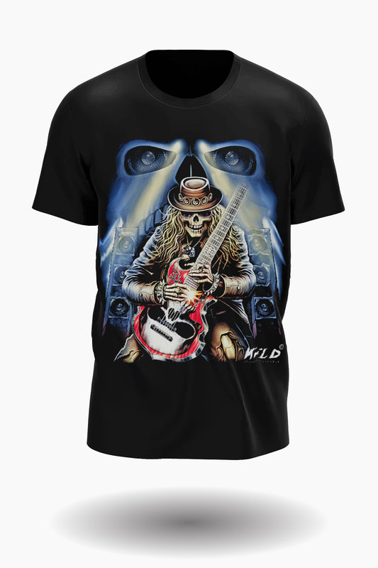 Totenkopf Rockstar T-Shirt - Wild-Clothing