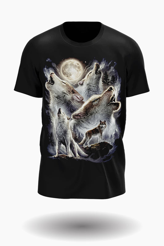Wolfsrudel Bereit zu jagen T-Shirt - Wild-Clothing