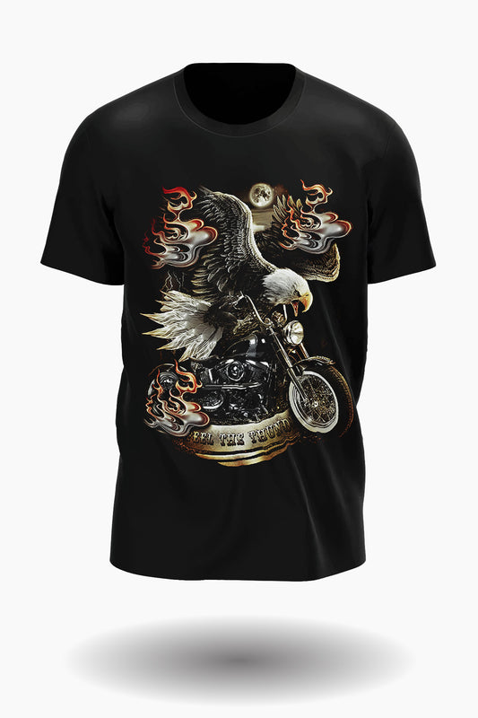 Biker Adler T-Shirt - Wild-Clothing