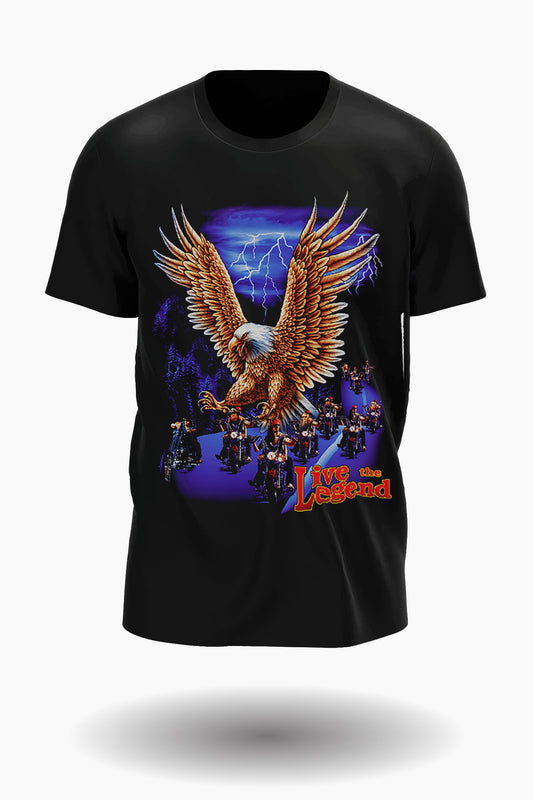 Live the Legand Biker Gang T-Shirt - Wild-Clothing