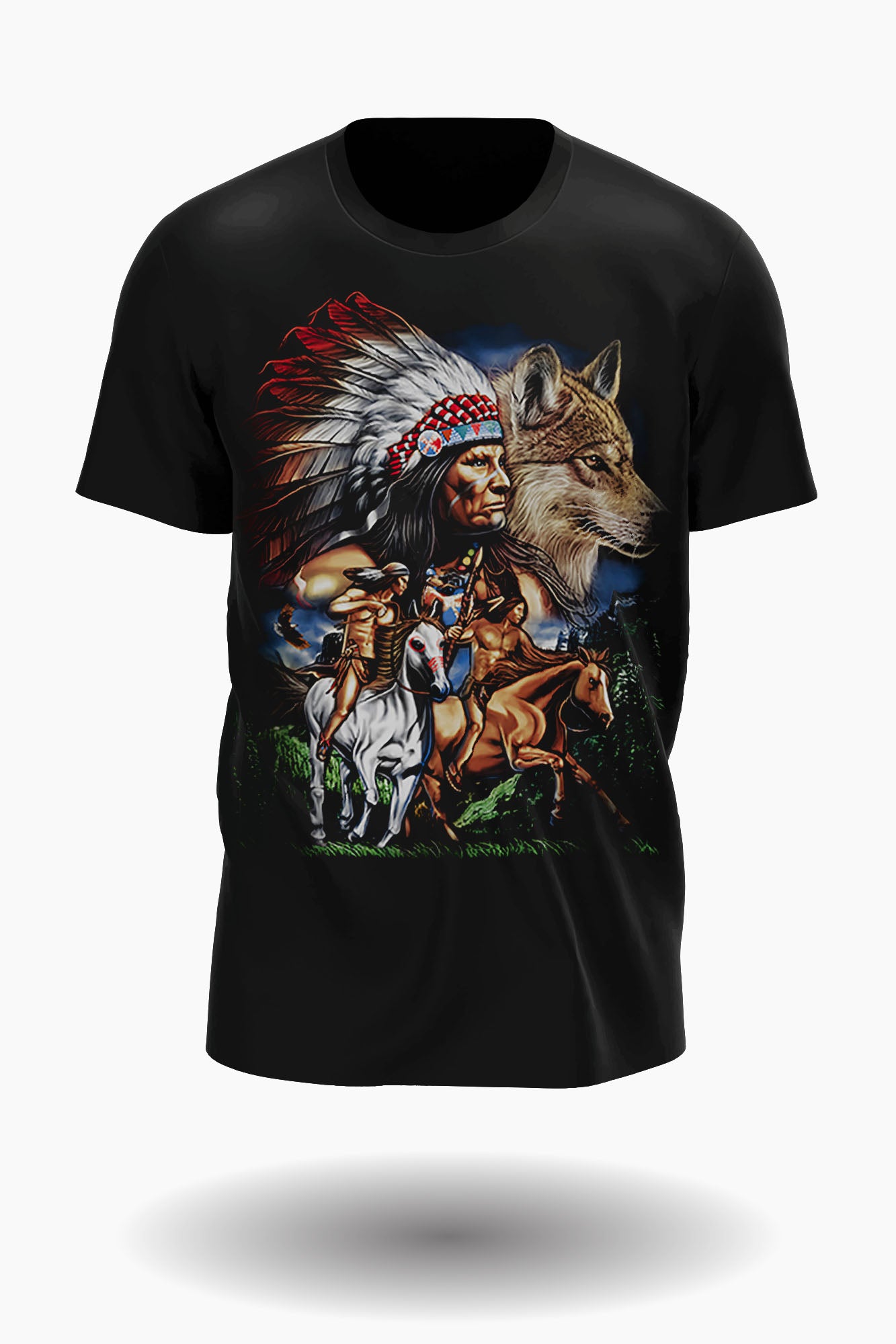 Indianer T-Shirt - Wild-Clothing