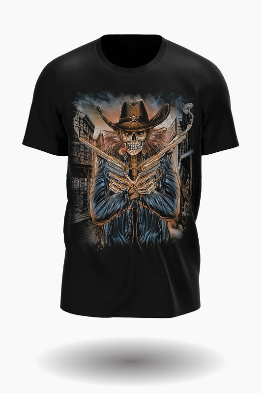 Cowboy Skull T-Shirt - Wild-Clothing