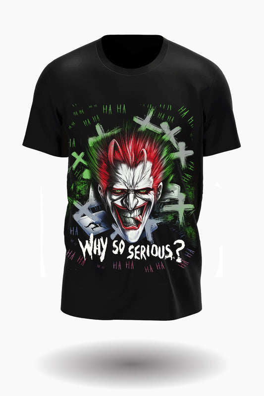 Joker Why so Serious? T-Shirt - Wild-Clothing