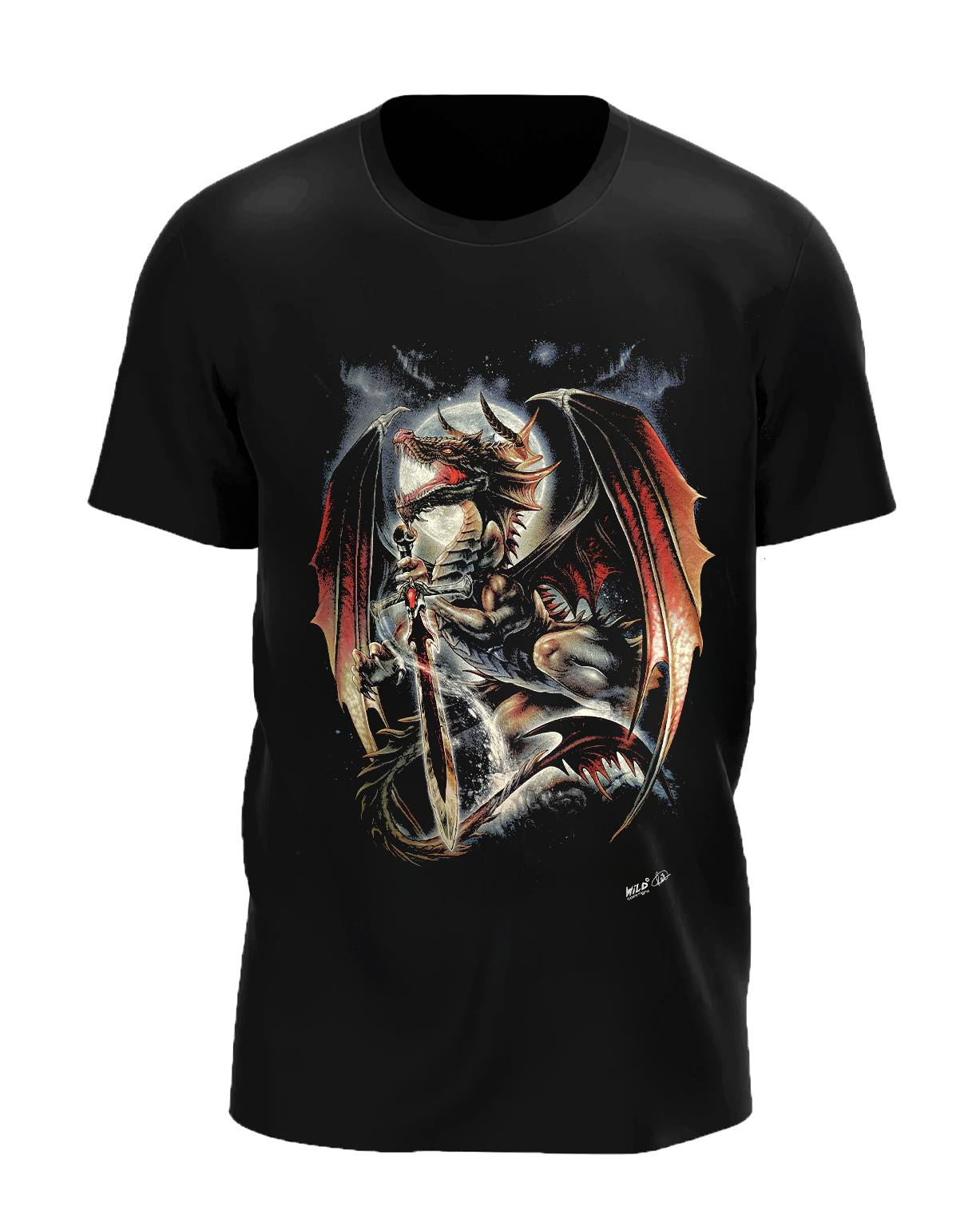 Drache mit Schwert - Wild-Clothing