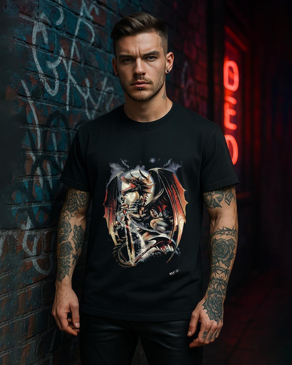 Drache mit Schwert - Wild-Clothing