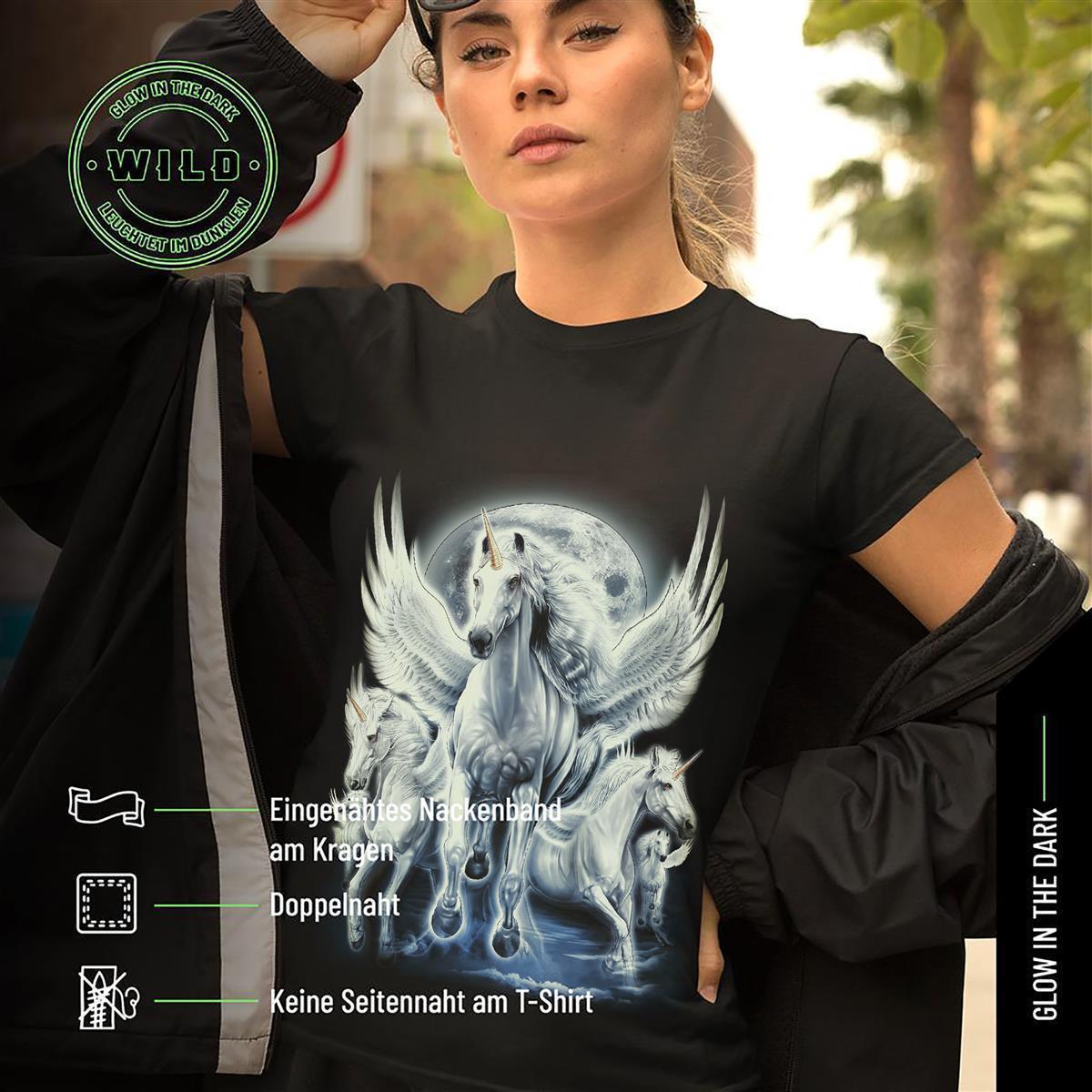 Unicorn Pegasus T-Shirt - Wild-Clothing
