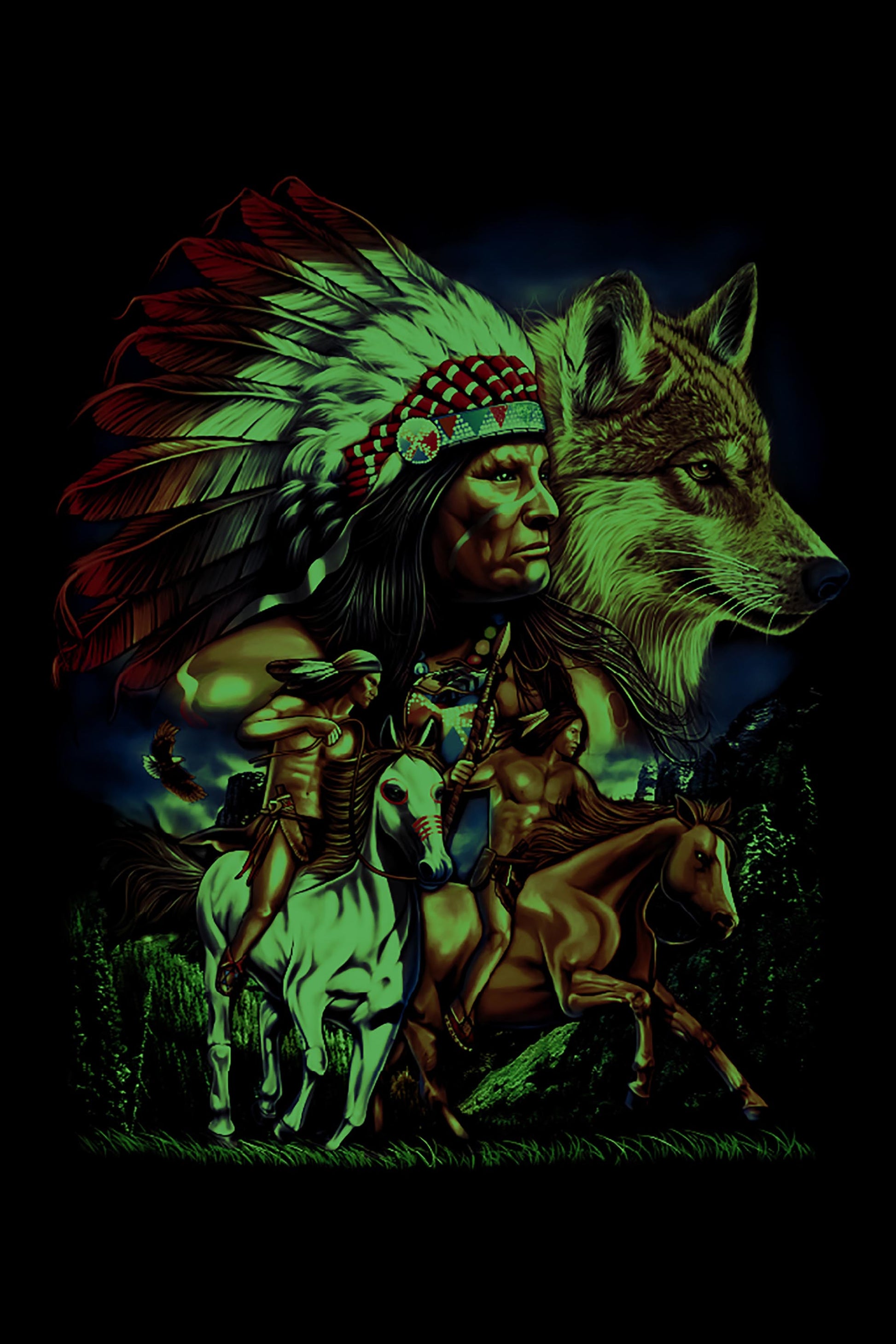 Indianer T-Shirt - Wild-Clothing