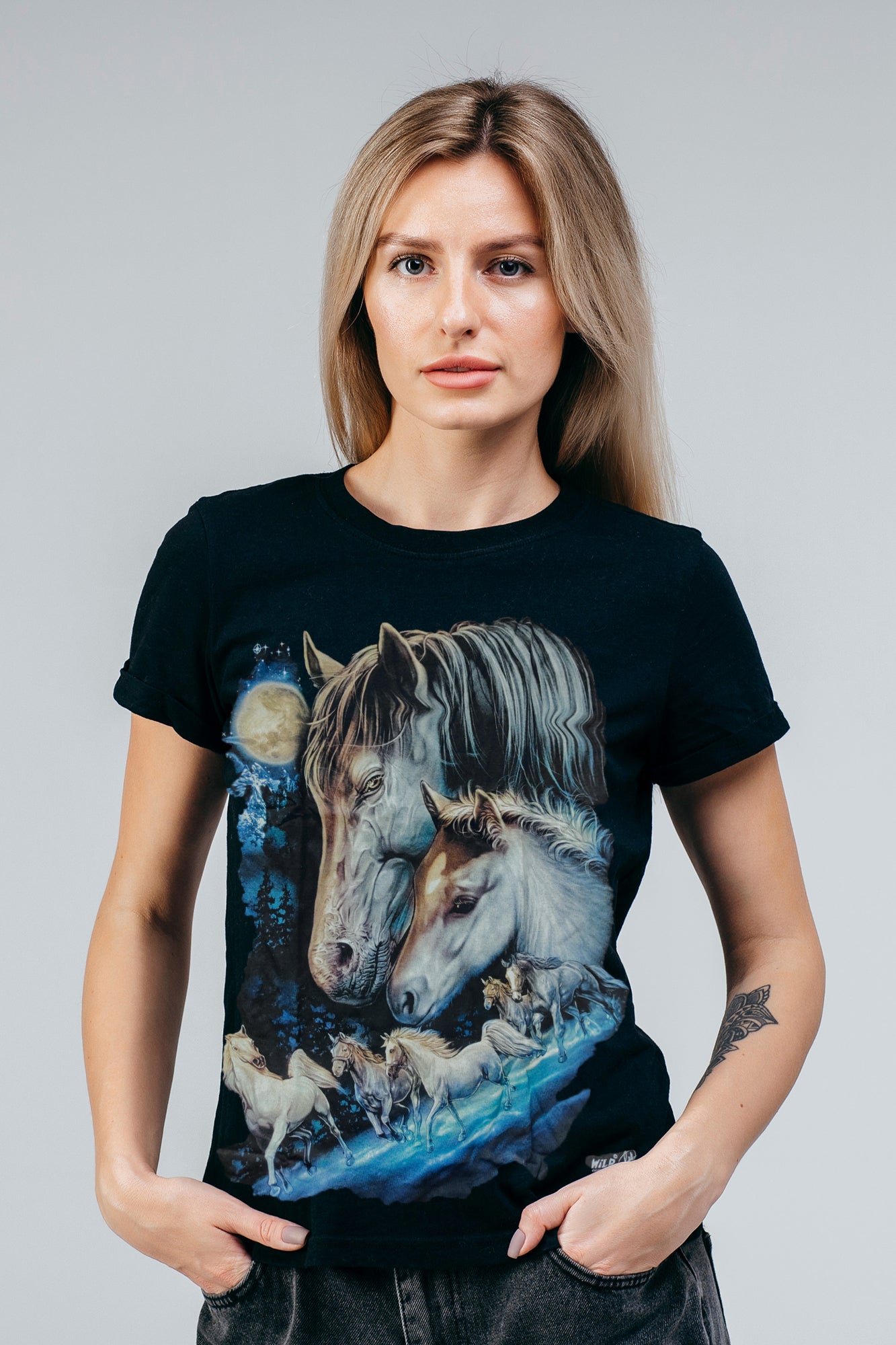 Pferde T-Shirt - Wild-Clothing
