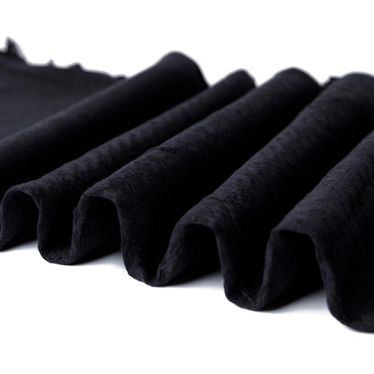 Palästinensertuch Shemagh Kufiya in Schwarz Schwarz - Wild-Clothing