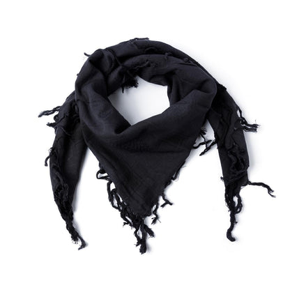 Palästinensertuch Shemagh Kufiya in Schwarz Schwarz - Wild-Clothing