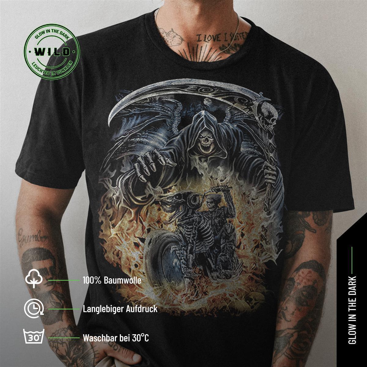 Raser Death Biker T-Shirt - Wild-Clothing
