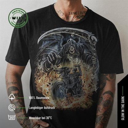 Raser Death Biker T-Shirt - Wild-Clothing