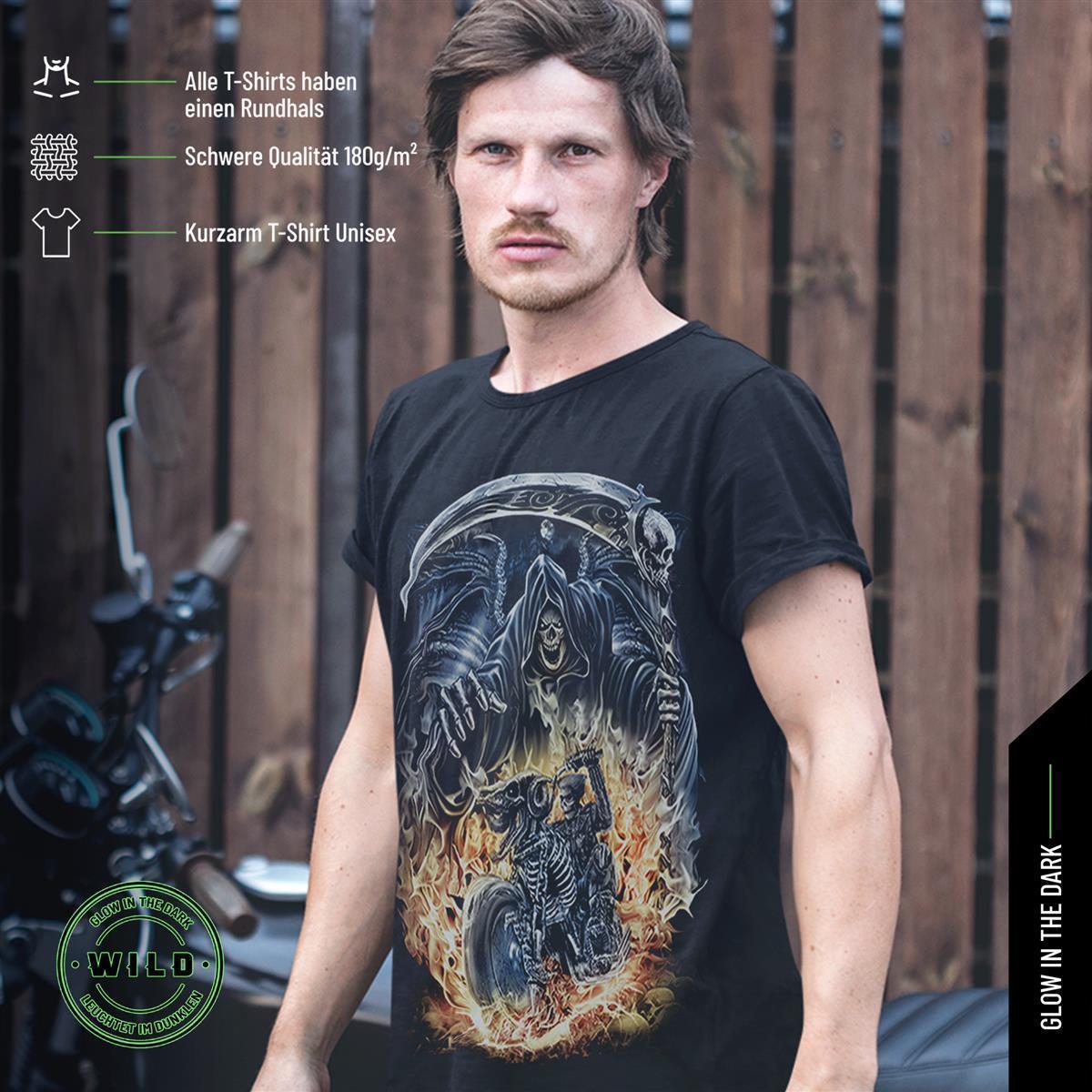 Raser Death Biker T-Shirt - Wild-Clothing