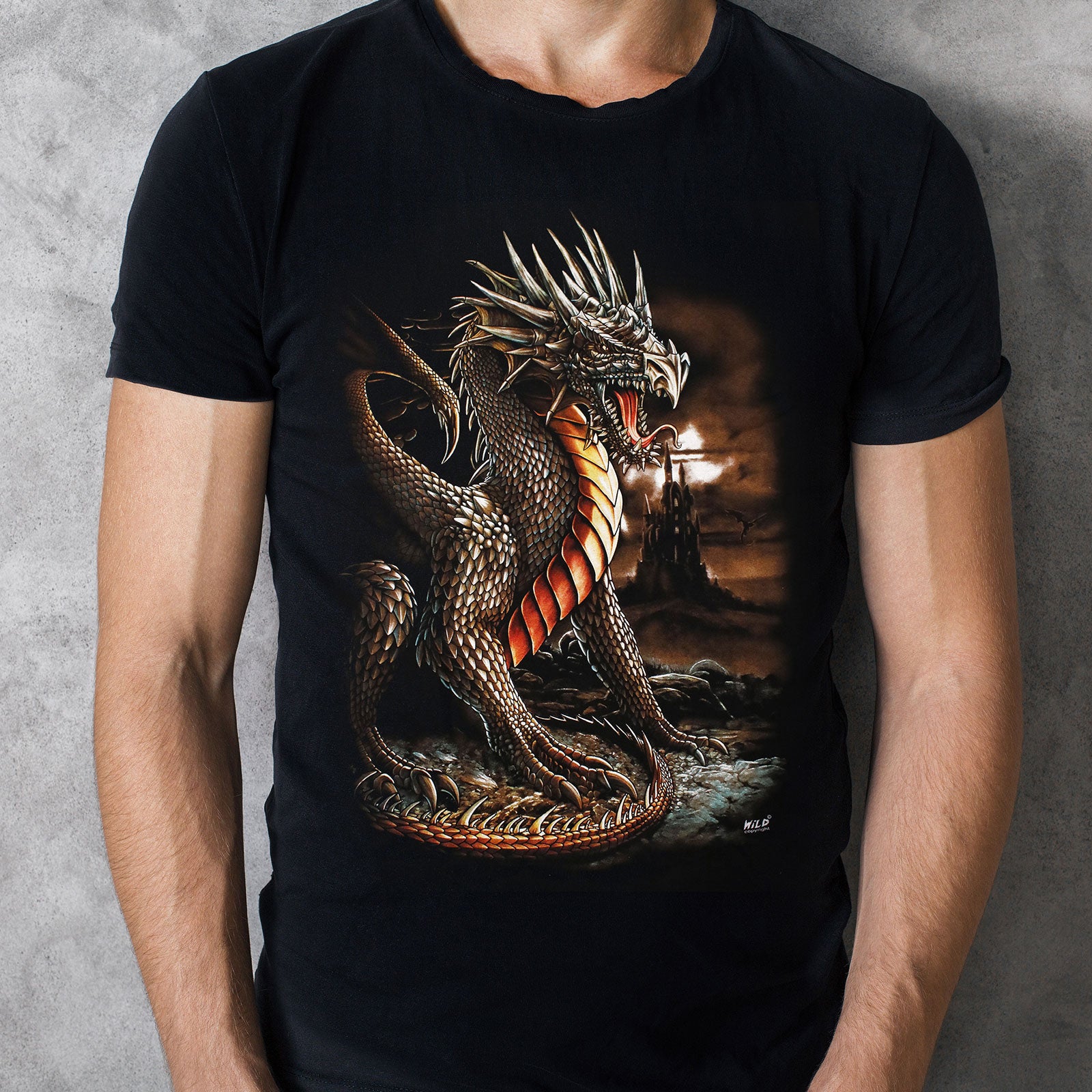 Drachen T-Shirt - Wild-Clothing