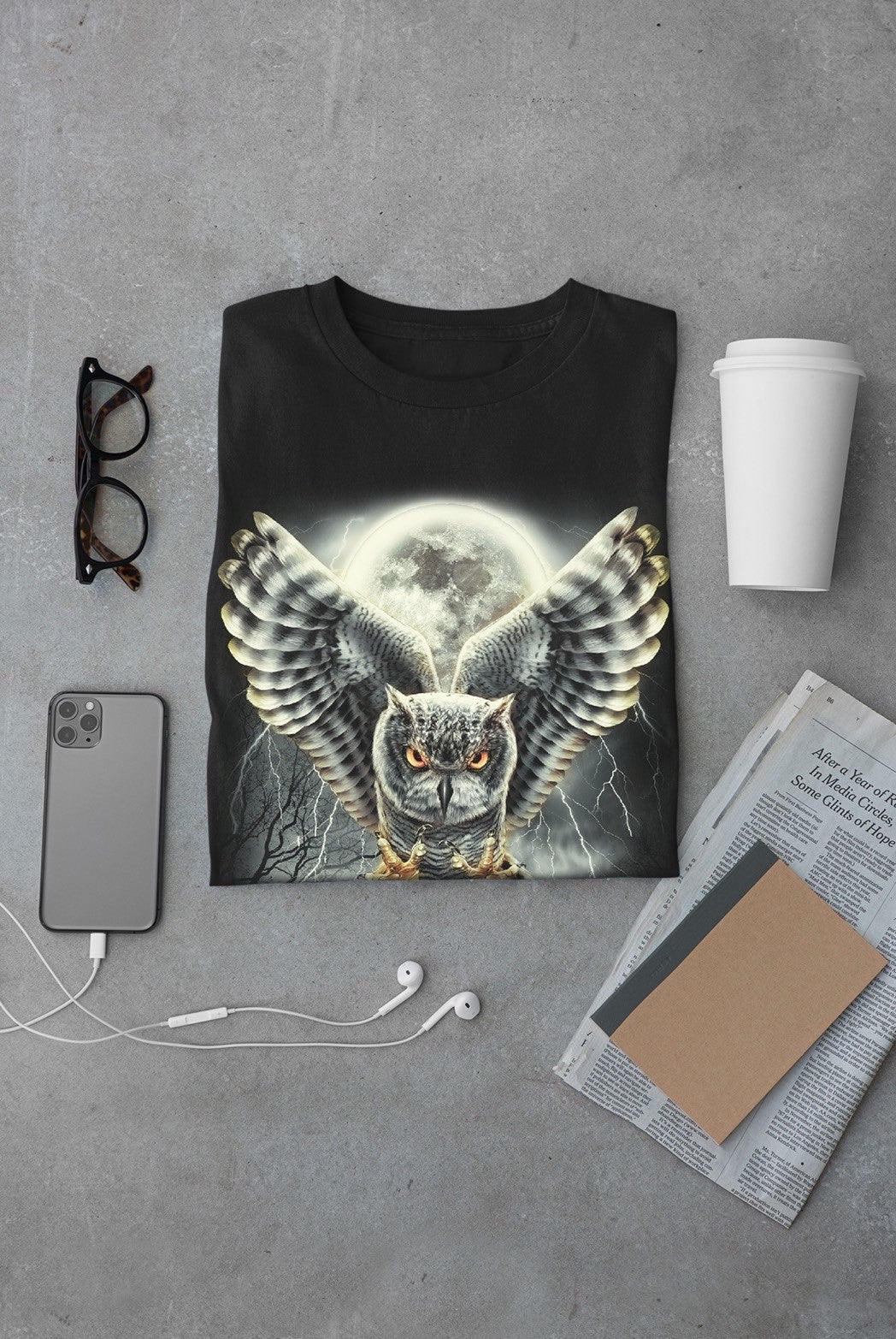 Eule Kinder T-Shirt - Wild-Clothing