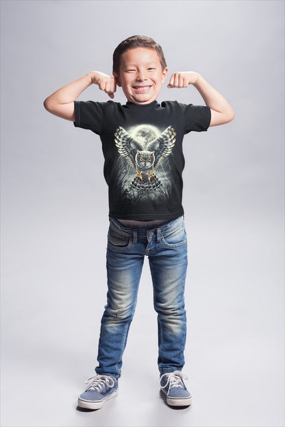 Eule Kinder T-Shirt - Wild-Clothing