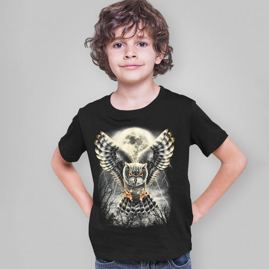 Eule Kinder T-Shirt - Wild-Clothing