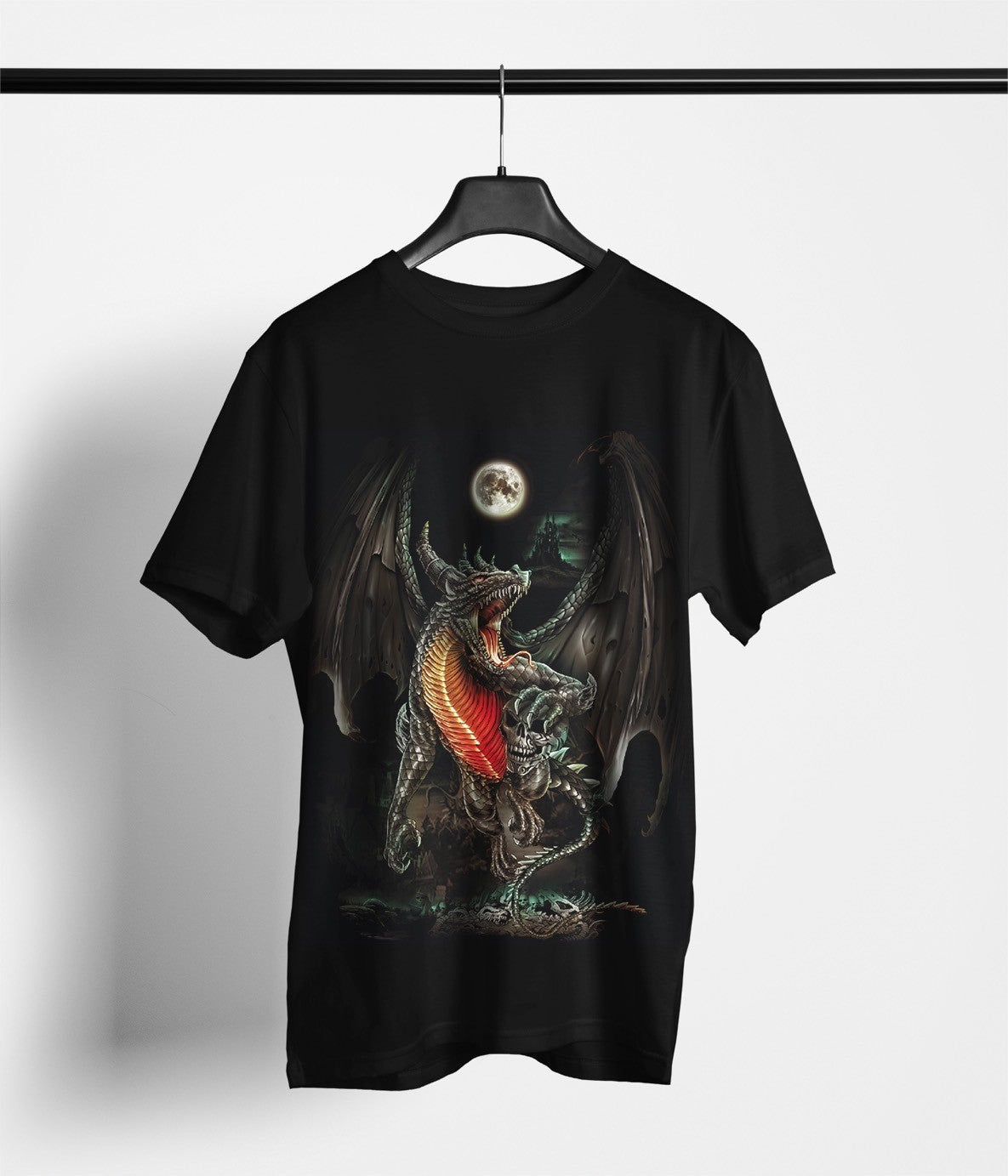 Skull Dragon Kinder T-Shirt - Wild-Clothing