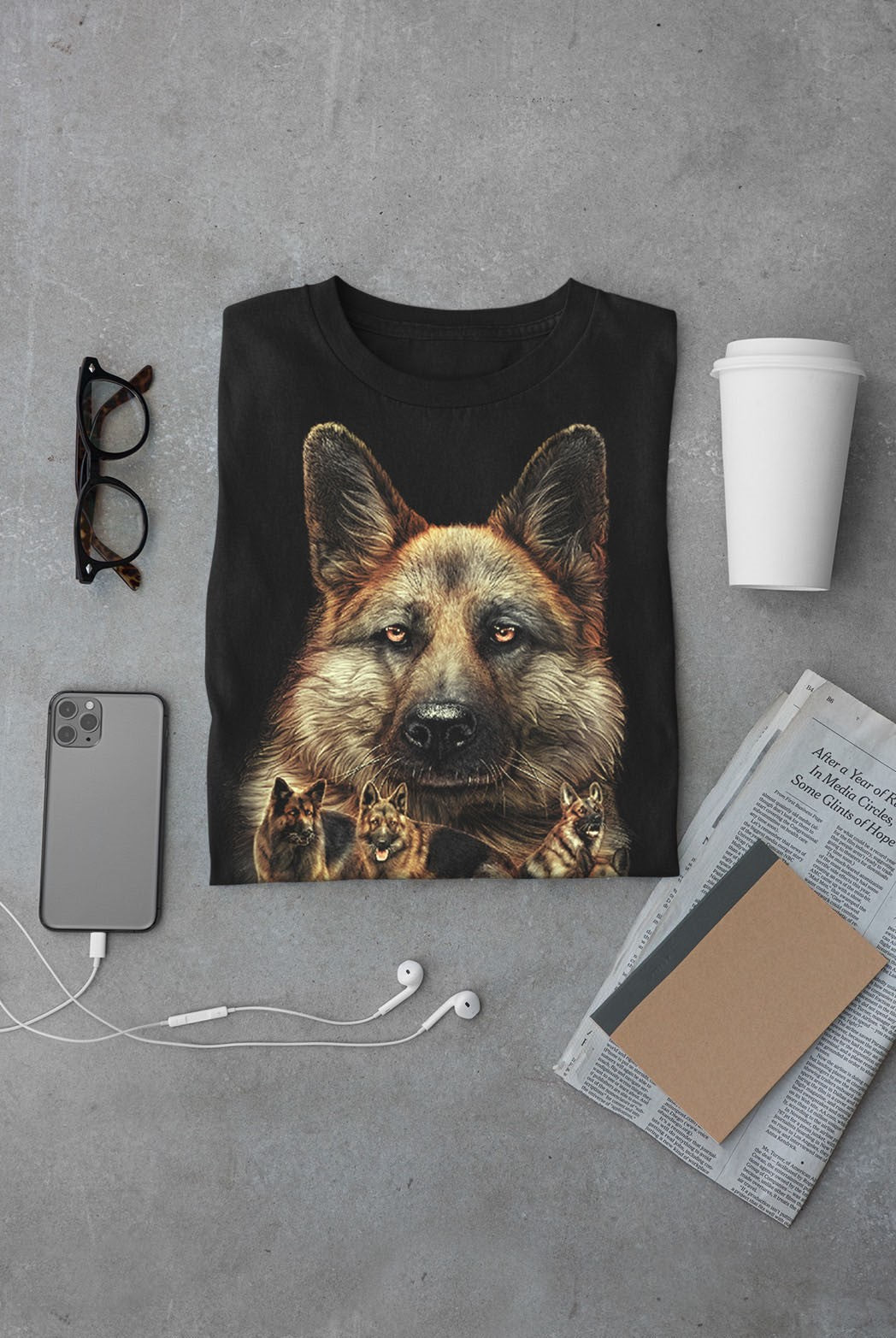 Schäferhund Kinder T-Shirt - Wild-Clothing