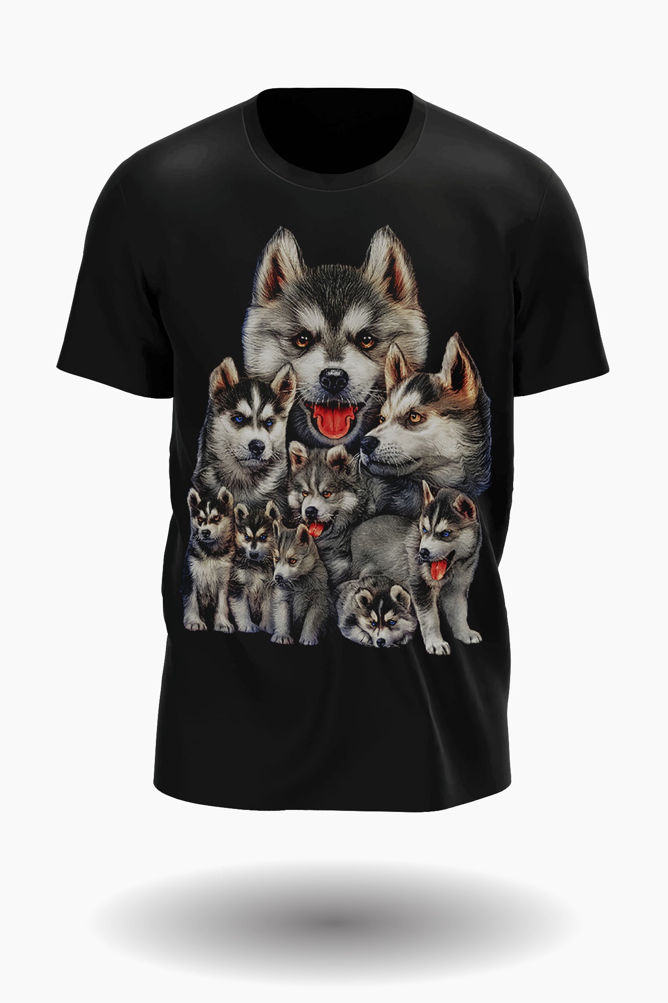 Little Huskies T-Shirt - Wild-Clothing