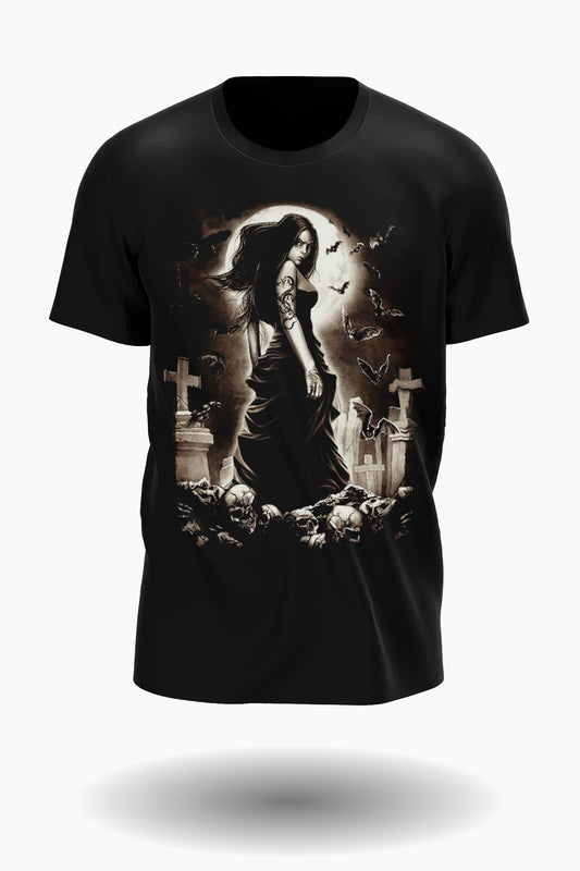 Vampire Elvira T-Shirt - Wild-Clothing