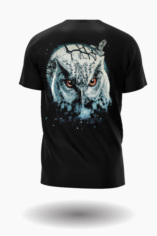 Schnee Eulen T-Shirt - Wild-Clothing
