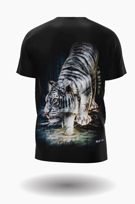 Weißer Tiger T-Shirt - Wild-Clothing