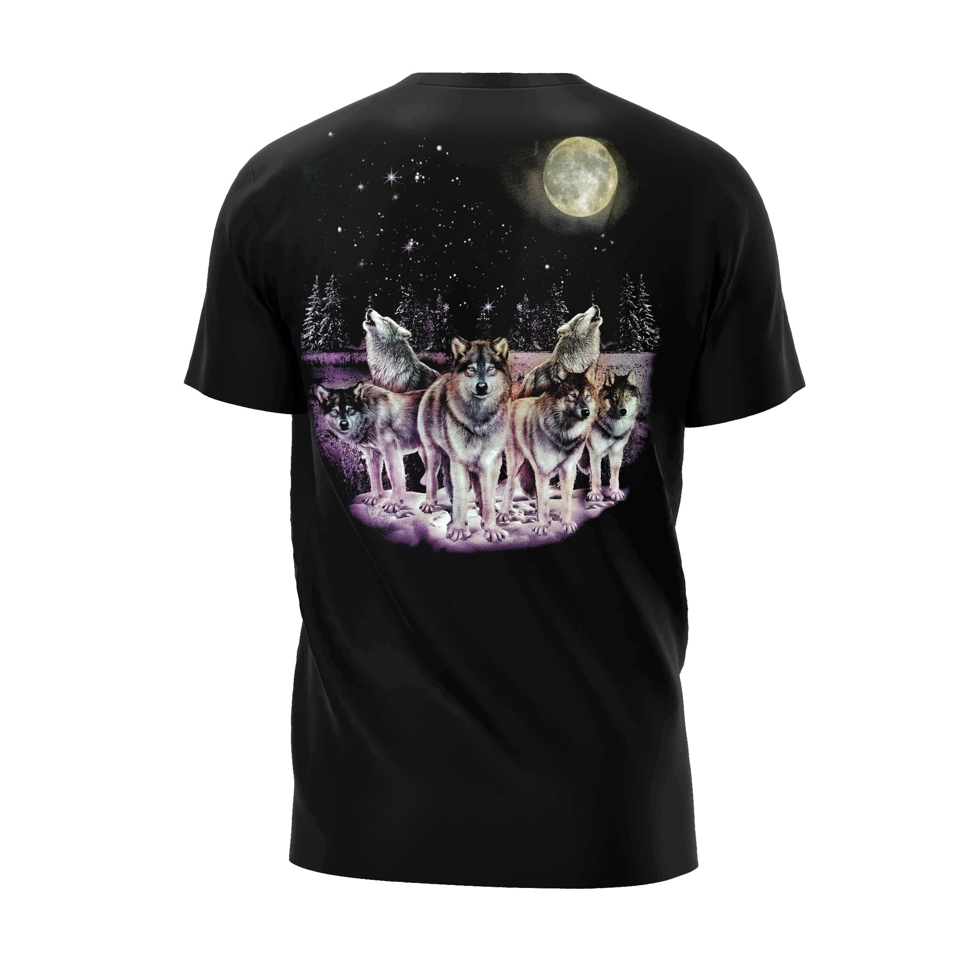 Wölfe bei Nacht - Wild-Clothing