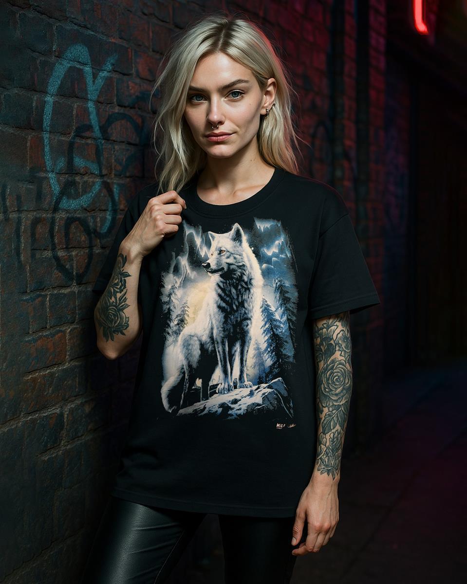 Weißer Wolf Forest - Wild-Clothing