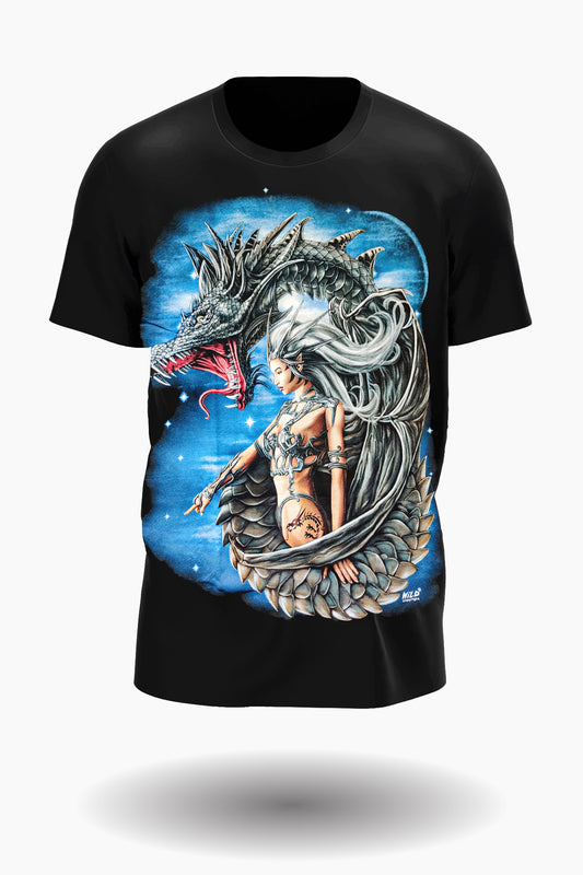 Drachen Elfe T-Shirt