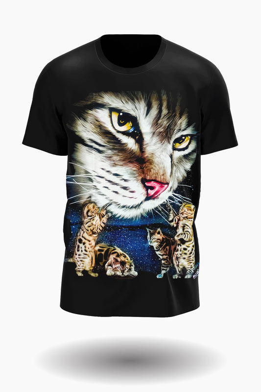 Katzen T-Shirt - Wild-Clothing
