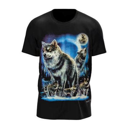 Wolfsrude bei Vollmond - Wild-Clothing