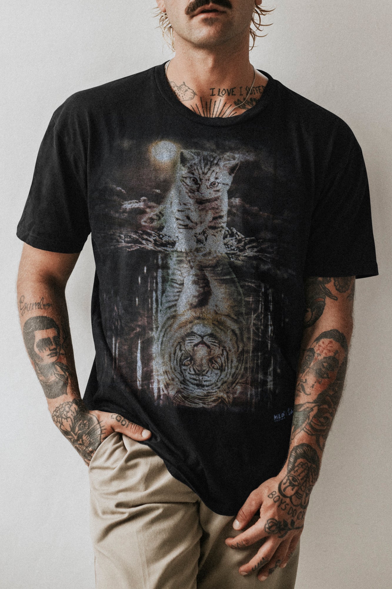 Puppy Tiger T-Shirt - Wild-Clothing