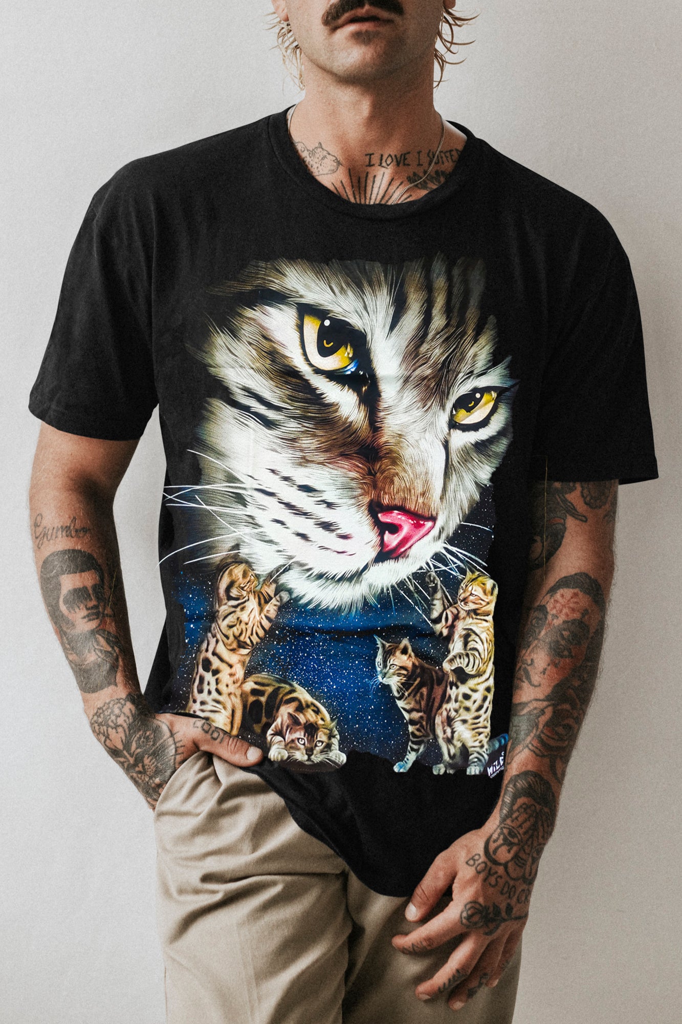 Katzen T-Shirt - Wild-Clothing