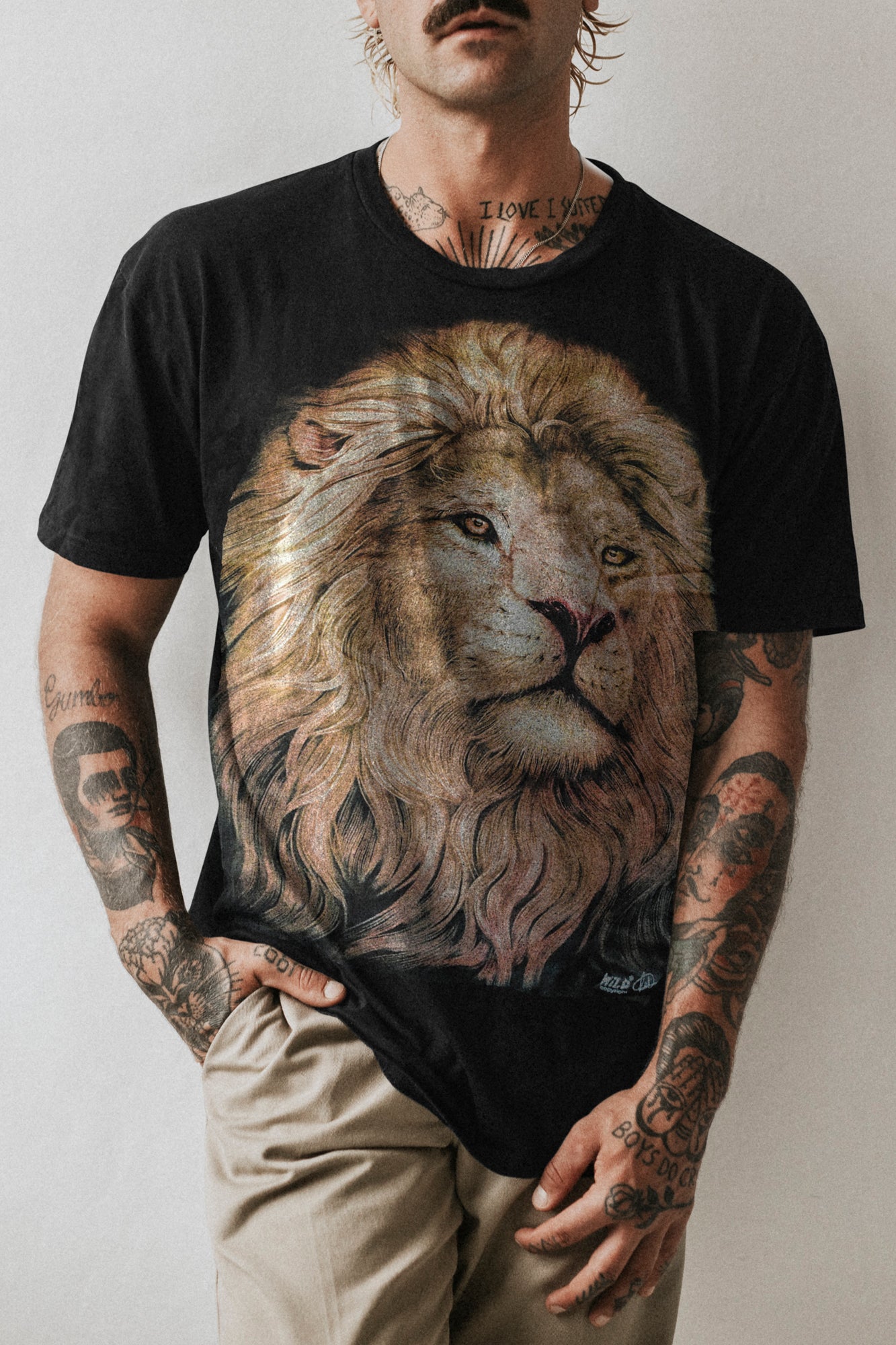 Löwe T-Shirt - Wild-Clothing
