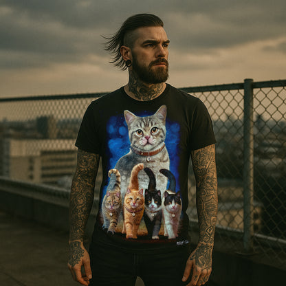 5 Katzen