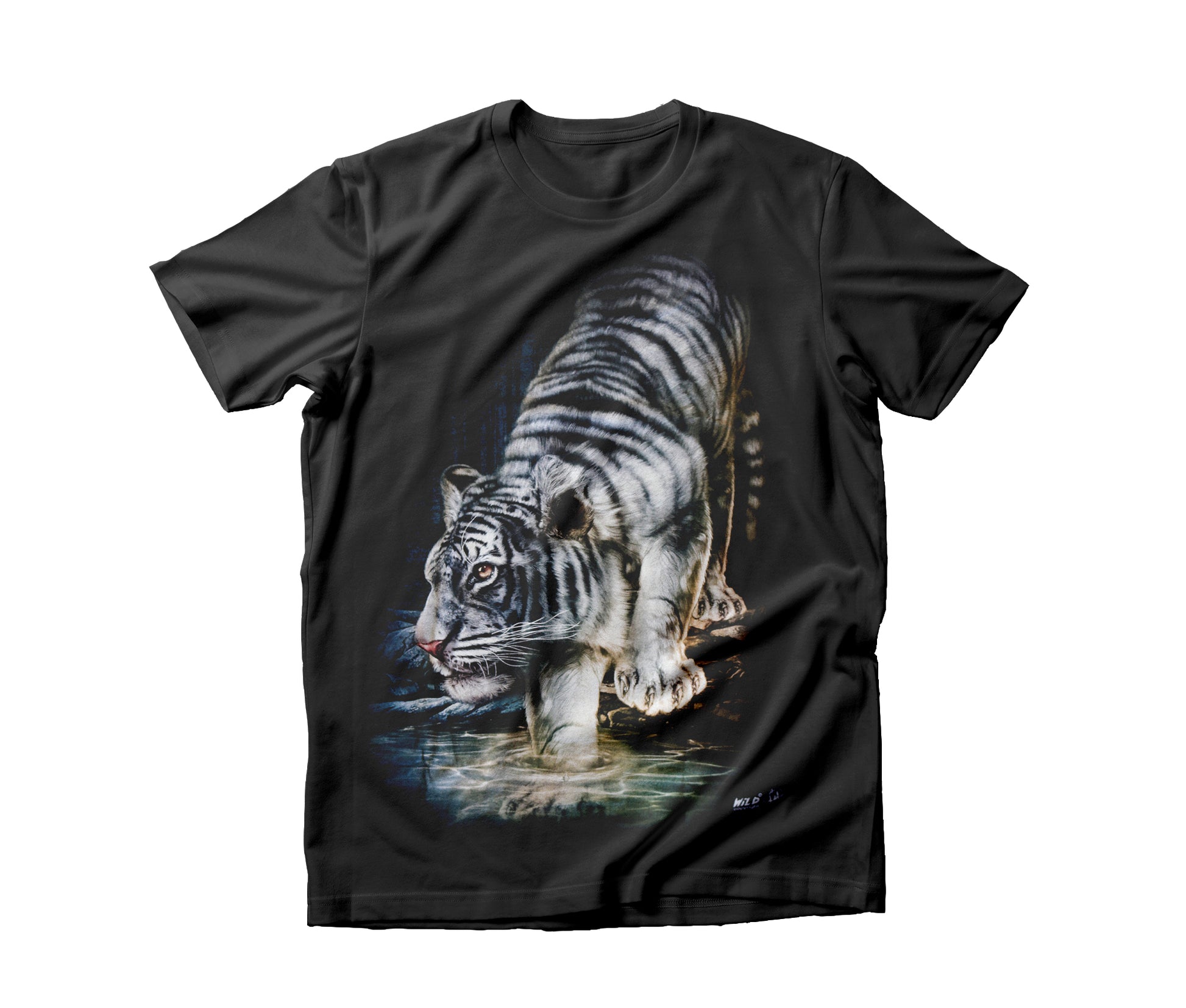 Weißer Tiger T-Shirt - Wild-Clothing