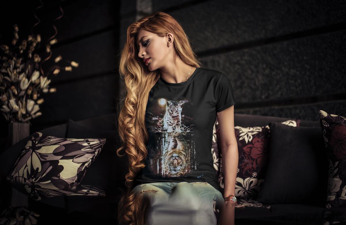 Puppy Tiger T-Shirt - Wild-Clothing
